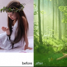 before and after : 